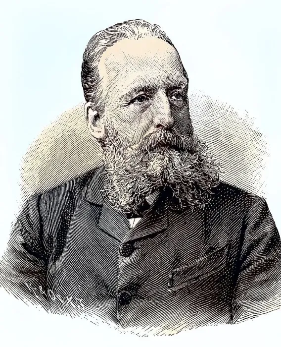 Framed Print : Ernst Catenhusen, born 1841, opera conductor