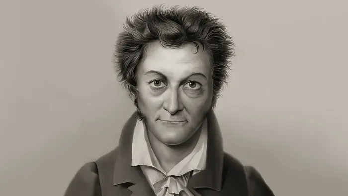 Framed Print : Ernst Theodor Amadeus Hoffmann, or E. T. A. Hoffmann, 1776 - 1822, German Romantic author of fantasy and horror, jurist, composer, music critic, and caricaturist, digitally edited