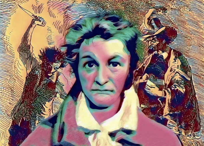 Framed Print : Ernst Theodor Amadeus Hoffmann, or E. T. A. Hoffmann, 1776 - 1822, German Romantic author of fantasy and horror, figures from Master Flea, digitally edited Framed Print : Ernst Theodor Amadeus Hoffmann, or E. T. A. Hoffmann, 1776 - 1822, German Romantic author of fantasy and horror, figures from Master Flea, digitally edited