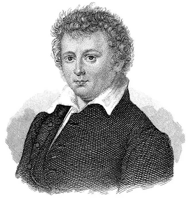 Framed Print : Esaias Tegner, 1782 - 1846, Swedish writer and bishop