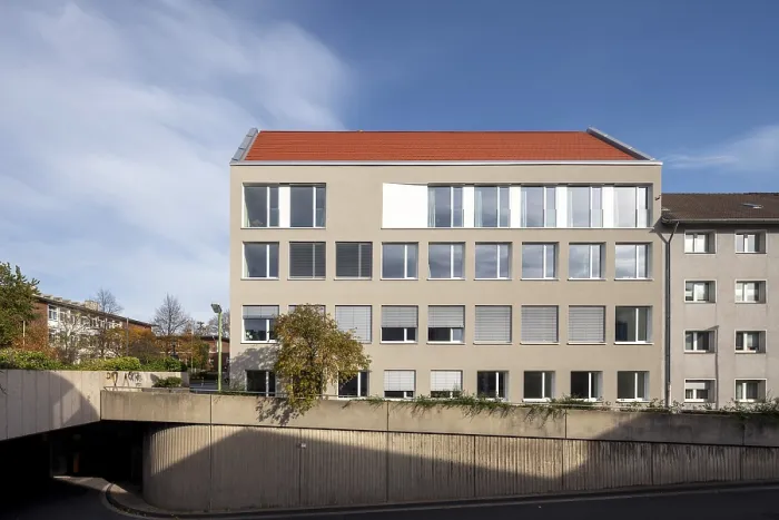 Framed Print : Essen, Haus der Kirchenmusik, after the conversion and refurbishment in 2021