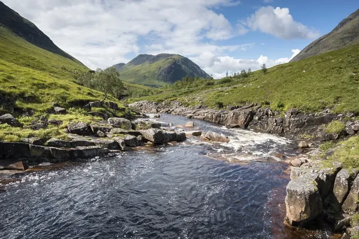 Framed Print : Etive River, Highlands, Scotland, Great Britain Framed Print : Etive River, Highlands, Scotland, Great Britain