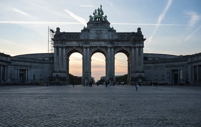 Framed Print : Etterbeek, Brussels, Belgium, SEP 14
