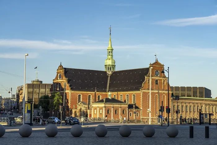 Framed Print : The Evangelical Lutheran Holmens Church in Copenhagen