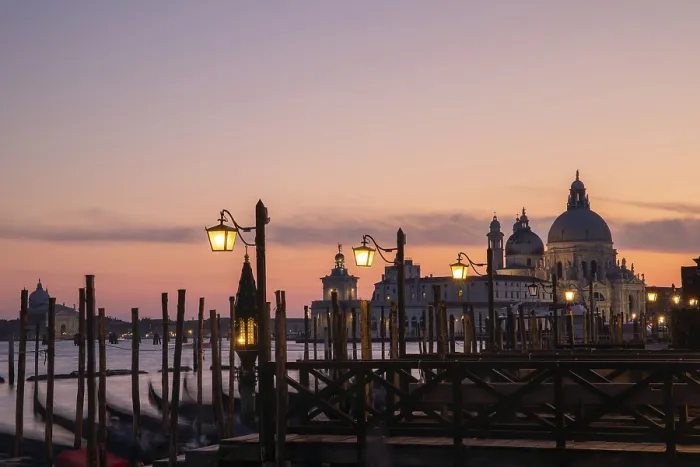 Framed Print : Evening atmosphere after sunset