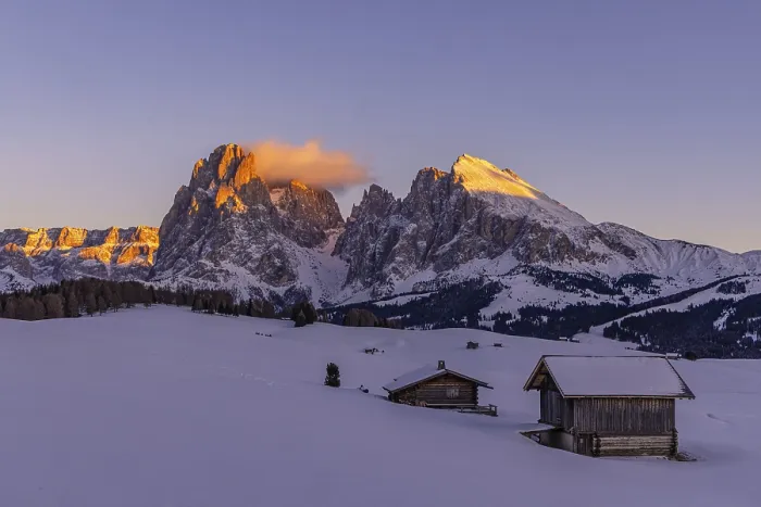 Framed Print : Evening light on the Seiser Alm Framed Print : Evening light on the Seiser Alm