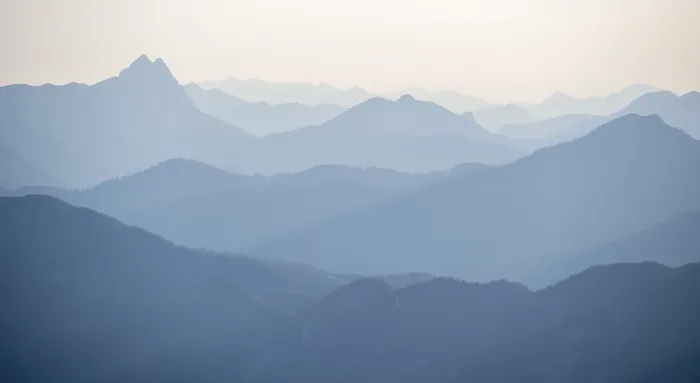 Framed Print : Evening mood, silhouettes, dramatic mountain landscape