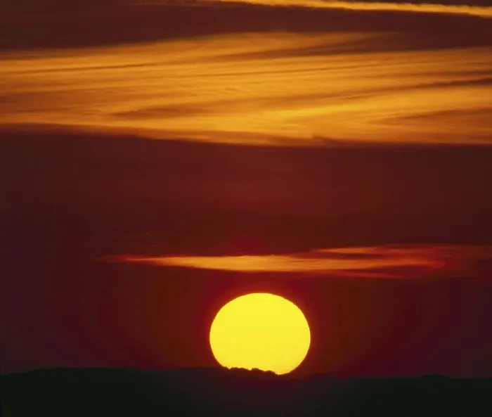 Framed Print : Evening mood, sunset