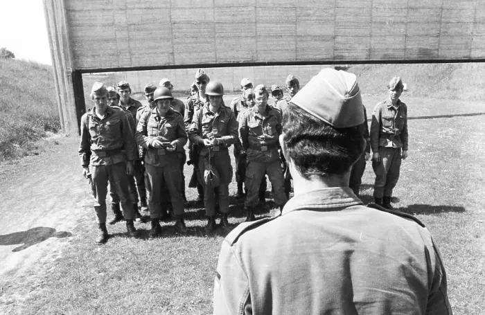 Framed Print : Everyday life of Bundeswehr recruits in a barracks on 26 Framed Print : Everyday life of Bundeswehr recruits in a barracks on 26