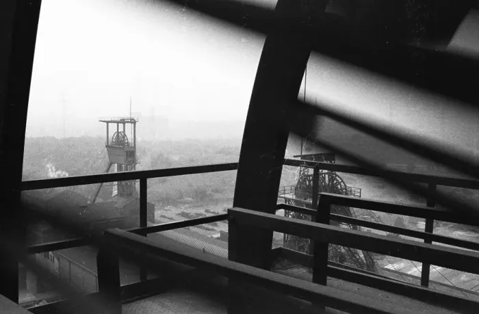 Framed Print : Ewald Colliery, here in Herten in 1970