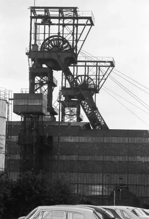 Framed Print : Ewald Colliery, here in Herten in 1970