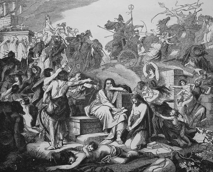 Framed Print : Exodus of the Jews from Babylon