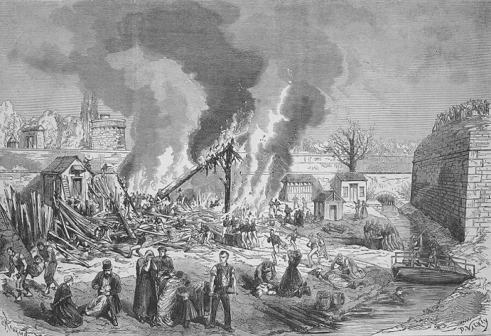 Framed Print : Explosion of the workshop for the manufacture of Chassepot cartridges Framed Print : Explosion of the workshop for the manufacture of Chassepot cartridges