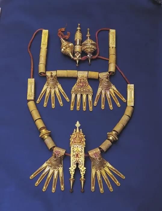 Framed Print : Exquisite pieces of jewellery, india, asia