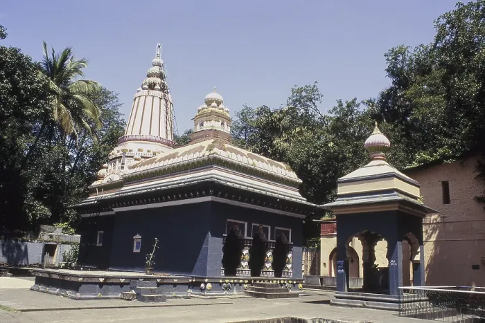 Framed Print : Exterior of Lord Shiva Temple, Baneshwar