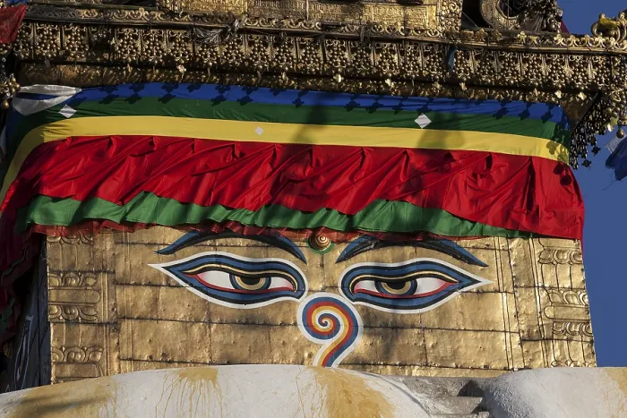 Framed Print : Eyes of Buddha, Swayambhunath Stupa