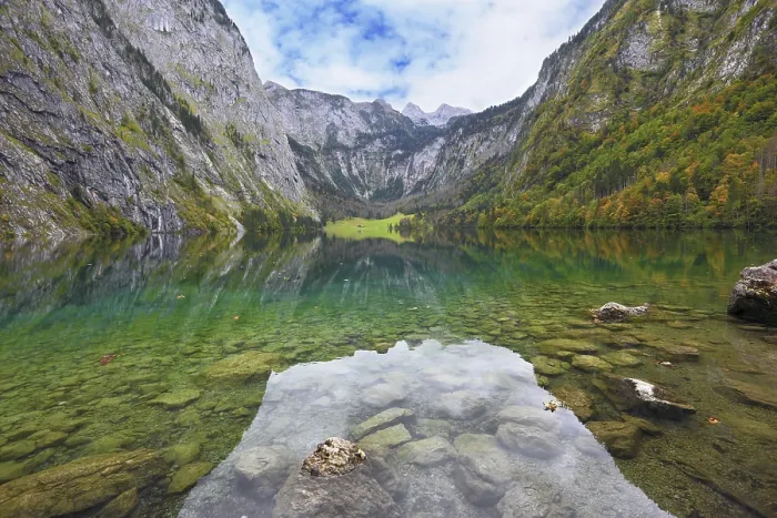Framed Print : Fabulously beautiful lake Koenigssee