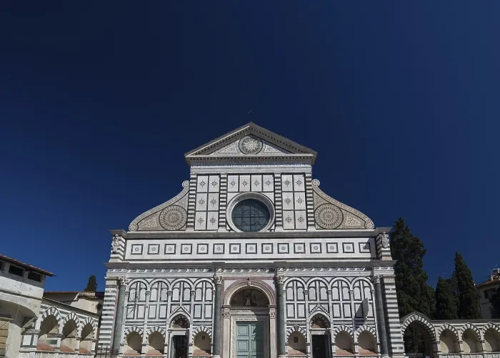 Framed Print : Facade of the Basilica of Santa Maria Novella Framed Print : Facade of the Basilica of Santa Maria Novella