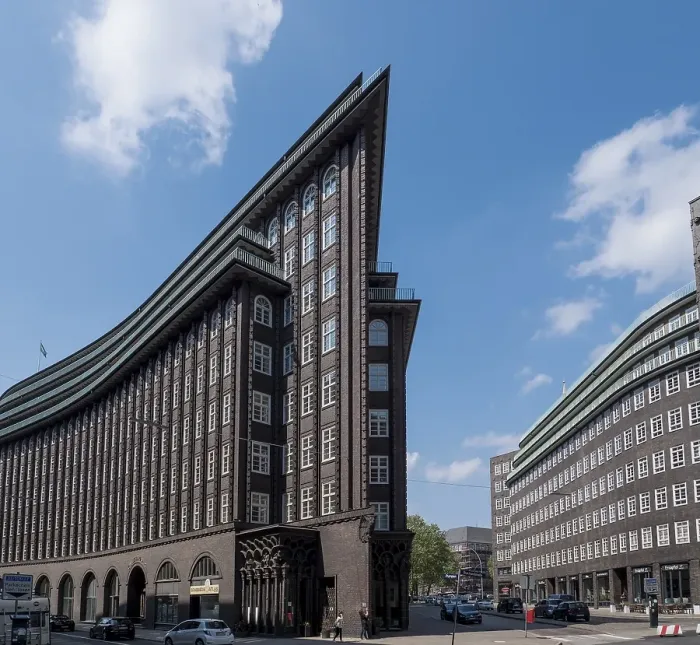 Framed Print : Facade Chilehaus Hamburg, Hamburg, Germany, Europe