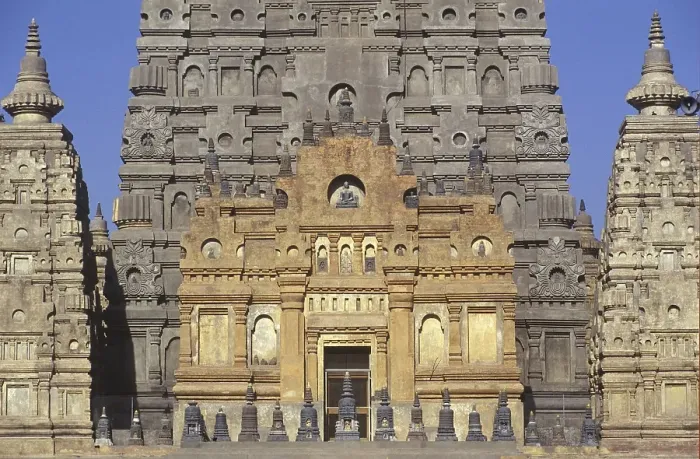 Framed Print : Detail of the facade of the Mahabodhi-Temple Framed Print : Detail of the facade of the Mahabodhi-Temple