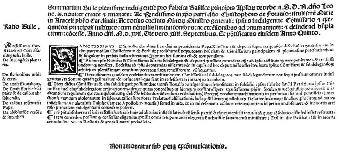 Framed Print : Facsimile, indulgence poster from 1517 and signature, ban on removing the poster under penalty of excommunication, in Latin, indulgence preacher Johann Tetzel, sale of indulgences, acquittal of sins in return for a fine