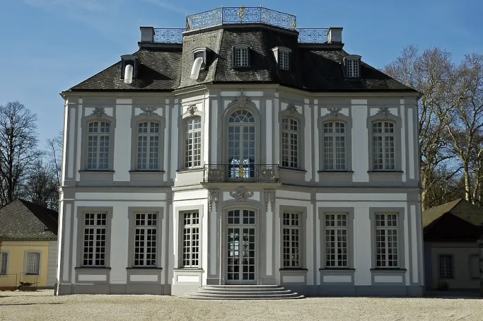 Framed Print : Falkenlust Palace, Bruhl, North Rhine-Westphalia
