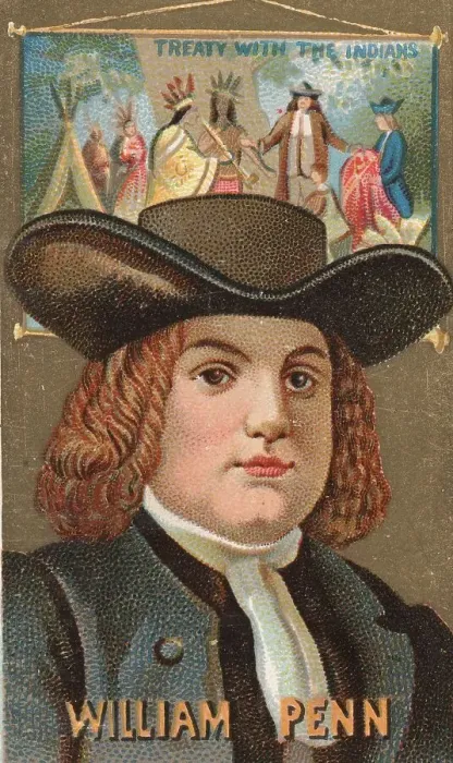 Framed Print : Famous Persons in American History