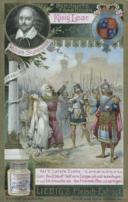 Framed Print : Famous Tragedies Series, King Lear by William Shakespeare