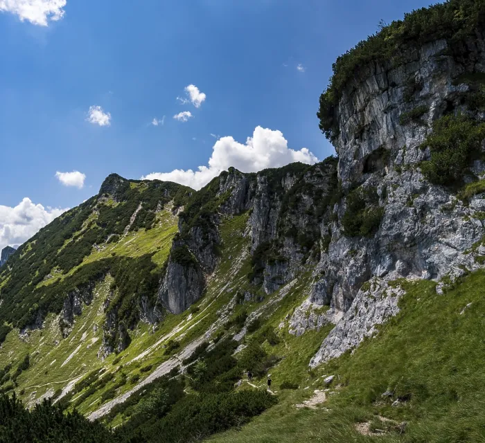 Framed Print : Fantastic hike to the stone Agnes to the Karkopf in the Berchtesgaden Alps