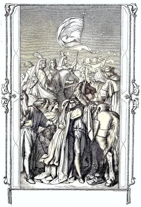 Framed Print : Farewell Elizabeth of her man in an excerpt of the Holy Land Framed Print : Farewell Elizabeth of her man in an excerpt of the Holy Land