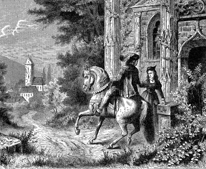 Framed Print : Farewell to the Lover on Horseback Framed Print : Farewell to the Lover on Horseback