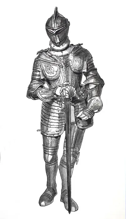 Framed Print : Fashion, clothing, armour in the late Middle Ages