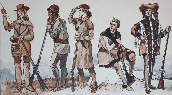 Framed Print : Fashion, clothing in North America