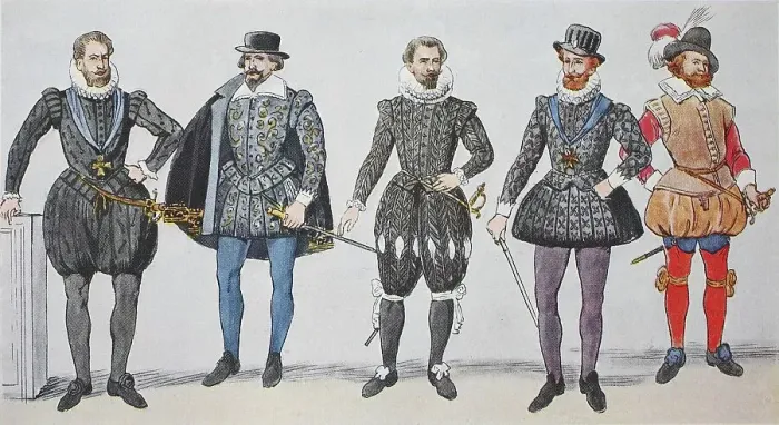 Framed Print : Fashion, costumes, clothing in France