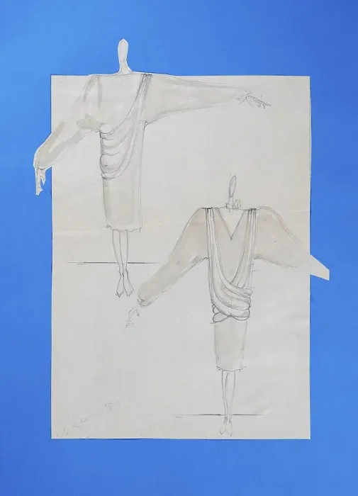 Framed Print : Fashion sketch, fashion design