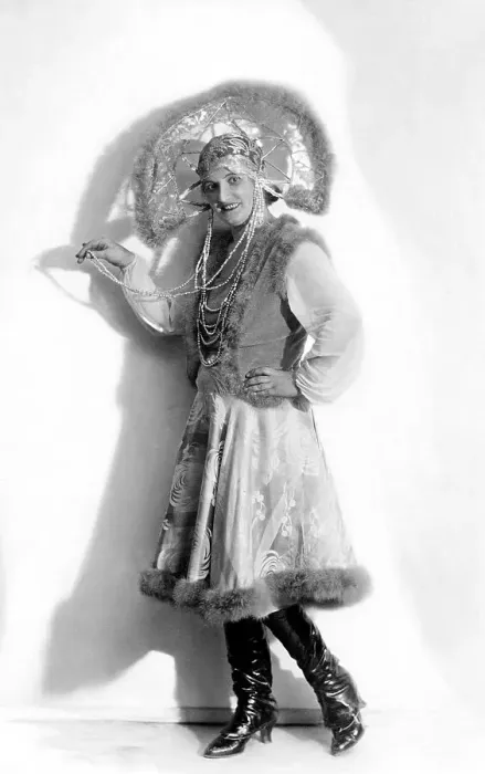 Framed Print : Fashion, woman with skirt and fur
