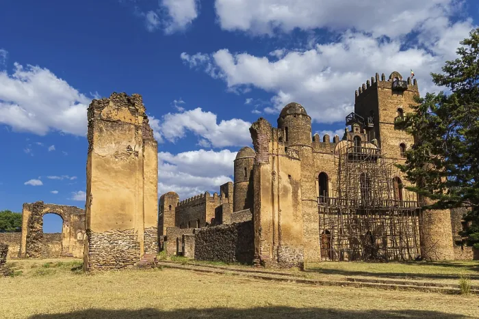 Framed Print : Fasilides Castle, founded by Emperor Fasilides in Gondar