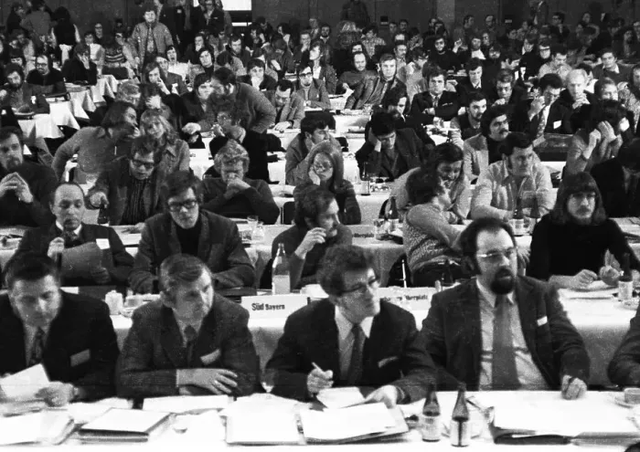 Framed Print : The Federal Congress 72 of the Young Socialists in the SPD on 26