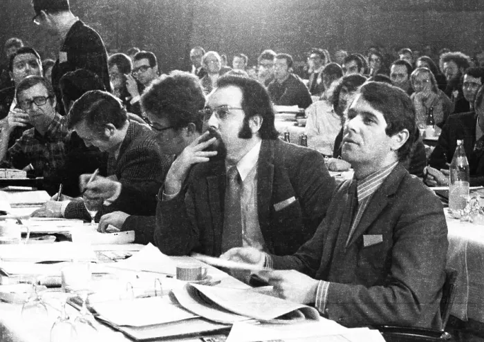 Framed Print : The Federal Congress 72 of the Young Socialists in the SPD on 26