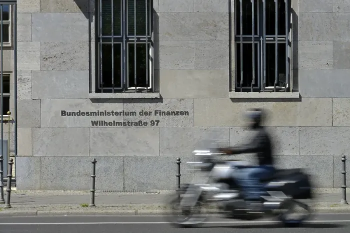 Framed Print : Federal Ministry of Finance, Wilhelmstrasse