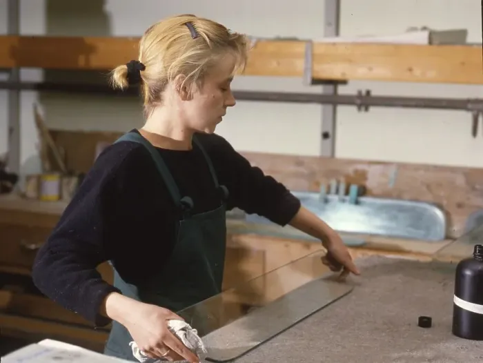 Framed Print : Female workers in the skilled trades Framed Print : Female workers in the skilled trades