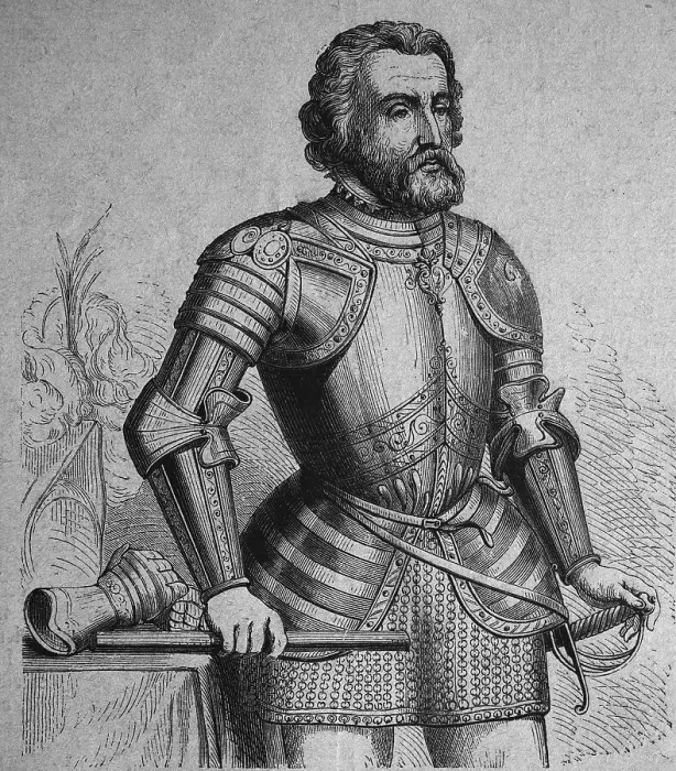 Framed Print : Ferdinand Cortez, explorer of Mexico and conqueror of New Spain Framed Print : Ferdinand Cortez, explorer of Mexico and conqueror of New Spain