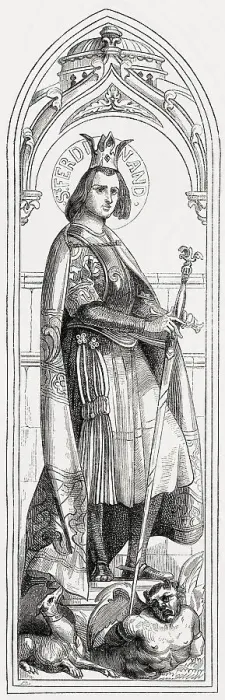 Framed Print : Ferdinand III, called the Saint Framed Print : Ferdinand III, called the Saint