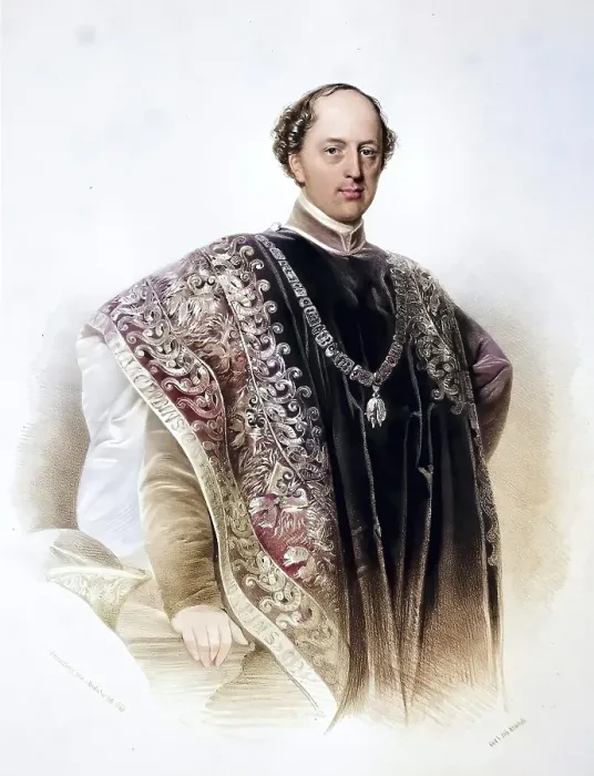 Framed Print : Ferdinand Joseph Johann Nepomuk 8th Prince of Lobkowitz (born 13 April 1797 in Hollabrunn, died 18 December 1868 in Vienna) was an Austrian nobleman and industrialist, Historic, digitally restored reproduction from a 19th century original Framed Print : Ferdinand Joseph Johann Nepomuk 8th Prince of Lobkowitz (born 13 April 1797 in Hollabrunn, died 18 December 1868 in Vienna) was an Austrian nobleman and industrialist, Historic, digitally restored reproduction from a 19th century original