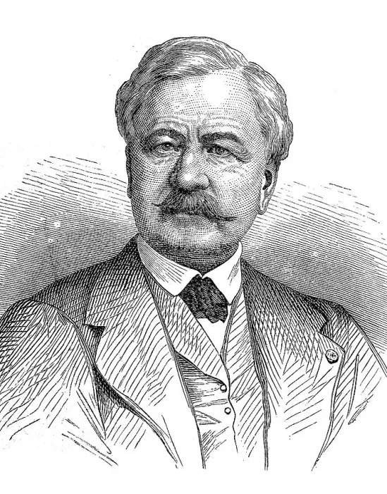Framed Print : Ferdinand Marie Vicomte de Lesseps