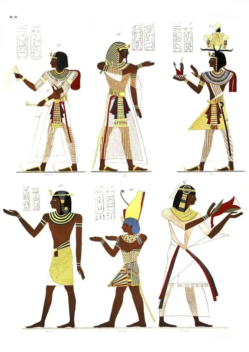 Framed Print : Fig. 12. Ramses VII. 13. Ramses IX Framed Print : Fig. 12. Ramses VII. 13. Ramses IX