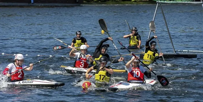 Framed Print : Finals 2022, Women's Canoe Polo