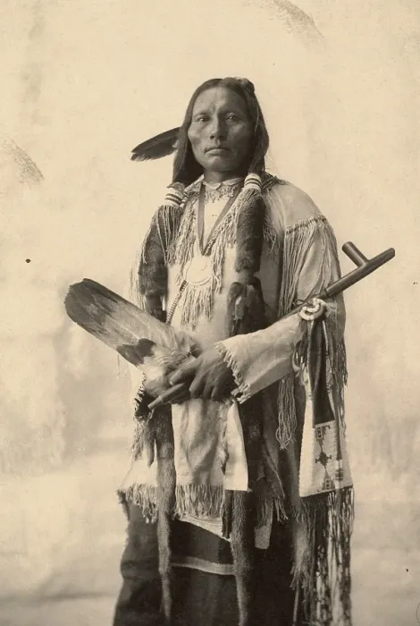 Framed Print : Three Fingers, Indians of the Cheyenne tribe, after a picture by F.A.Rinehart, 1899, Historic, digitally restored reproduction of an original from the period Framed Print : Three Fingers, Indians of the Cheyenne tribe, after a picture by F.A.Rinehart, 1899, Historic, digitally restored reproduction of an original from the period