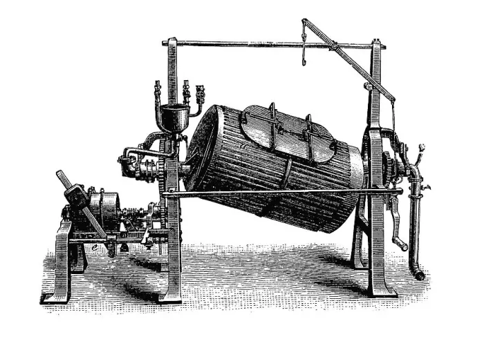 Framed Print : Finishing machine, drum washing machine