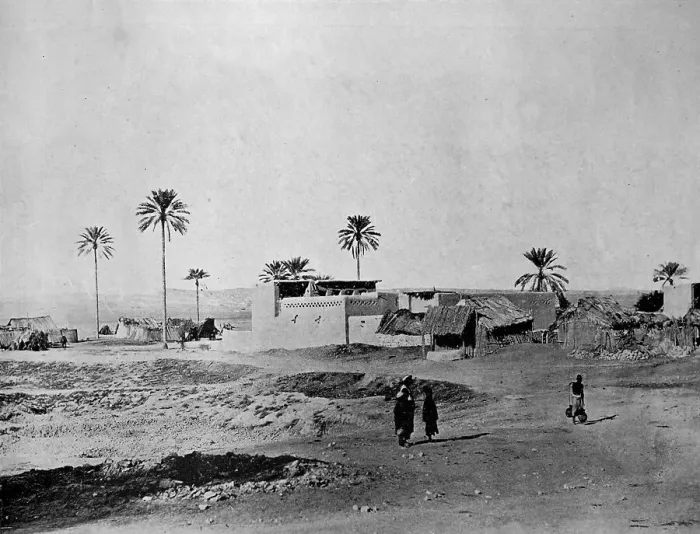Framed Print : One of the first autotype photographs of Faubourg de Bendes Abbasi